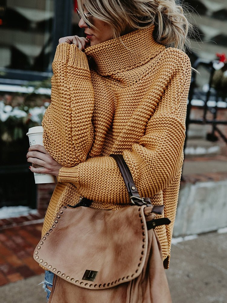 CozyChic Eleganz: Layne Rollkragenpullover