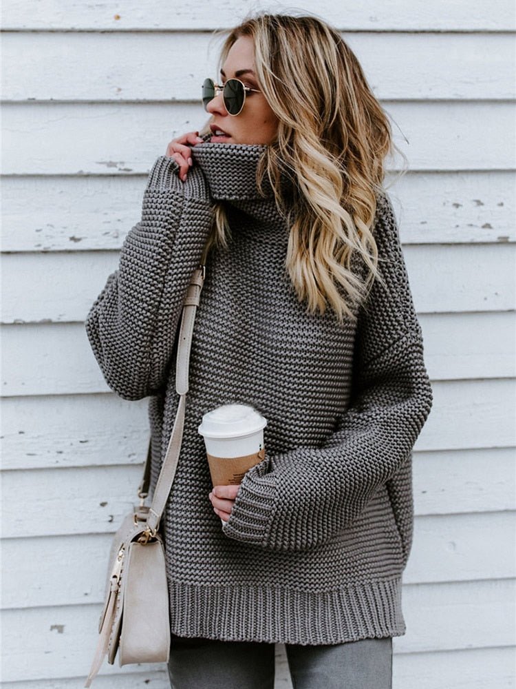 CozyChic Eleganz: Layne Rollkragenpullover