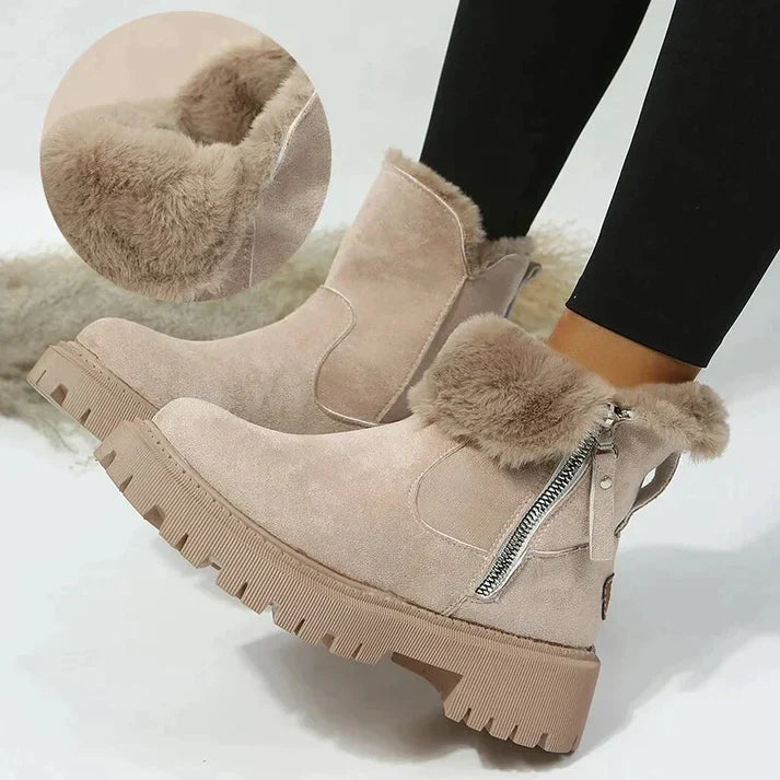 Mika - Fleece-Winterstiefel für Damen