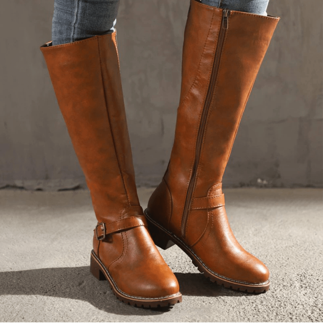 Harlow - Stilvolle und Chice Herbst Hohe Stiefel für Damen