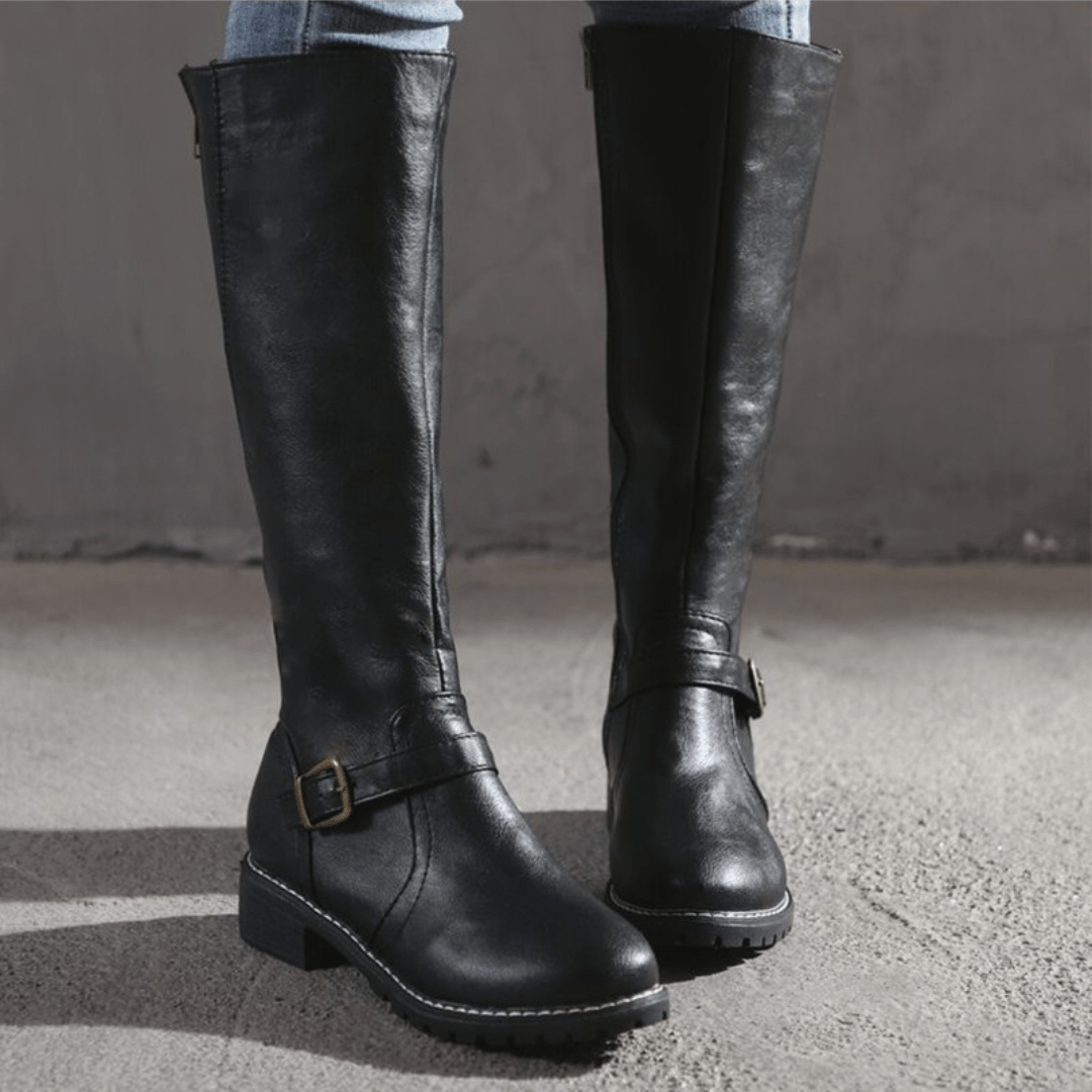 Harlow - Stilvolle und Chice Herbst Hohe Stiefel für Damen