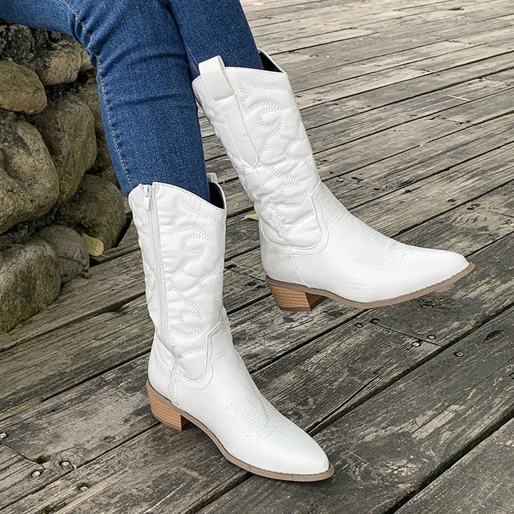 Jessie - Trendige Cowboy-Stiefel für Damen